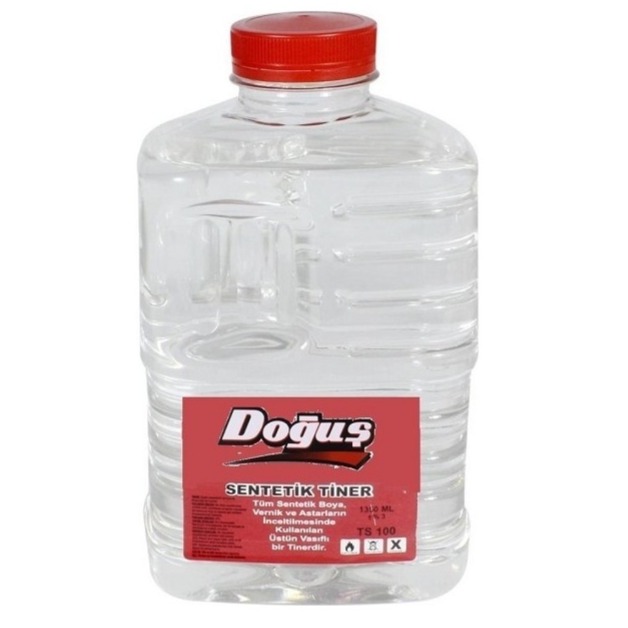 DOĞUŞ SENTETİK TİNER KÜÇÜK GALON 1200 ML (1 KUTU = 15 ADET)